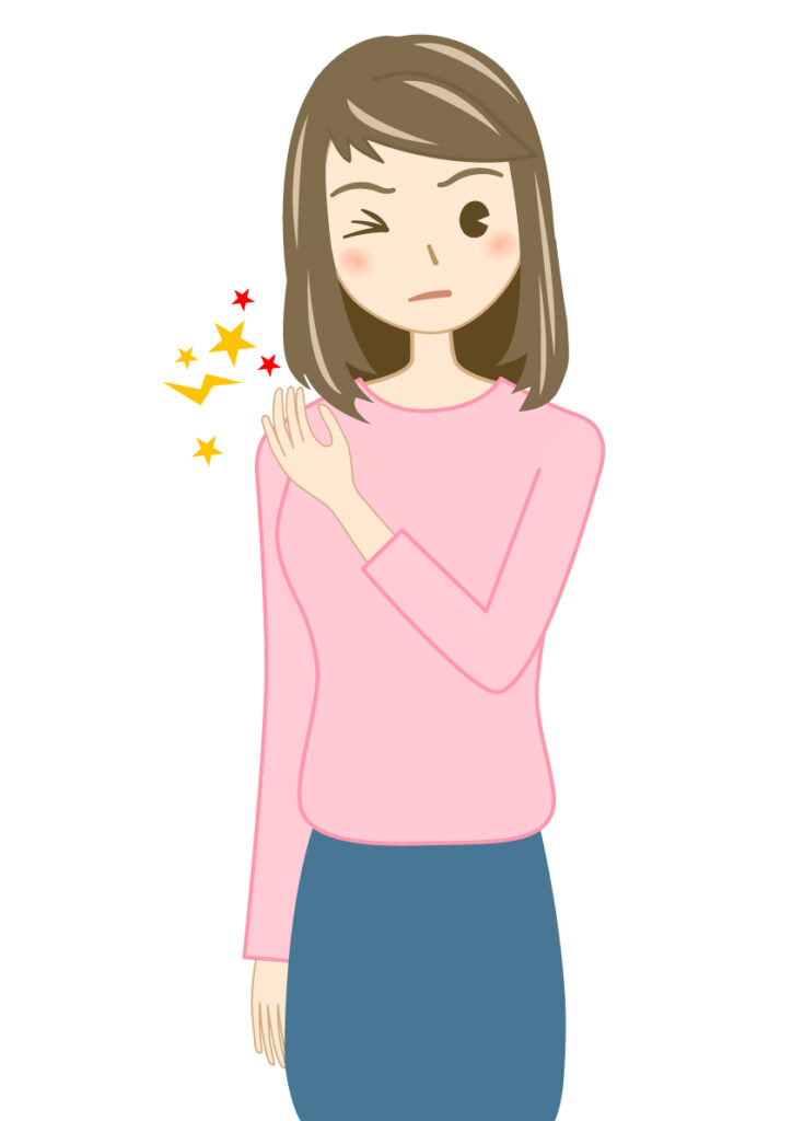 強烈な肩コリ